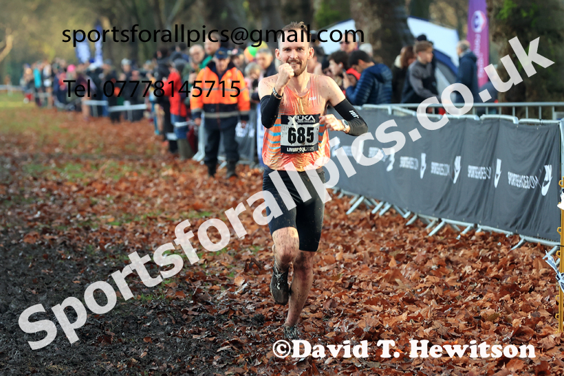 Senior Mens and Under-23s 2025 Liverpool Cross Challenge, Sefton Park, Saturday, November 22th. Photo: David T. Hewitson/Sports for All Pics